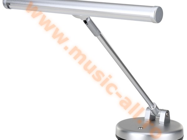 Show Lite LED piano lamp silver matt