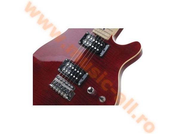 Rocktile Pro MM150-TR Electric Guitar Transparent Red