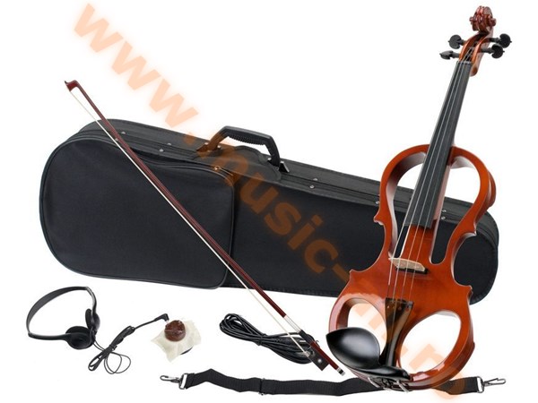 Classic Cantabile EV-81 E-Violin Complete Set with Headphones
