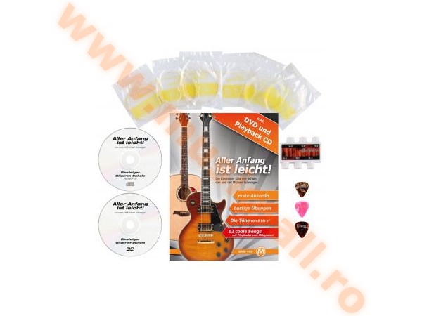 Classic Cantabile 5-piece accessory set for 4/4 Classical Guitar