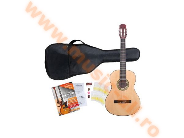 Classic Cantabile Acoustic Series AS-851-L Classical Guitar 4/4 Set