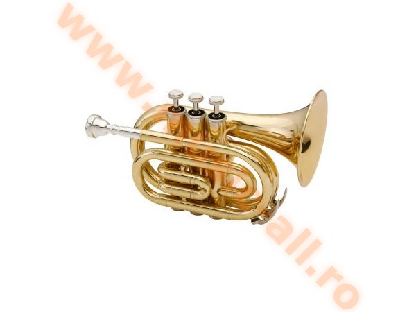 Classic Cantabile Brass TT-500 Bb Pocket Trumpet