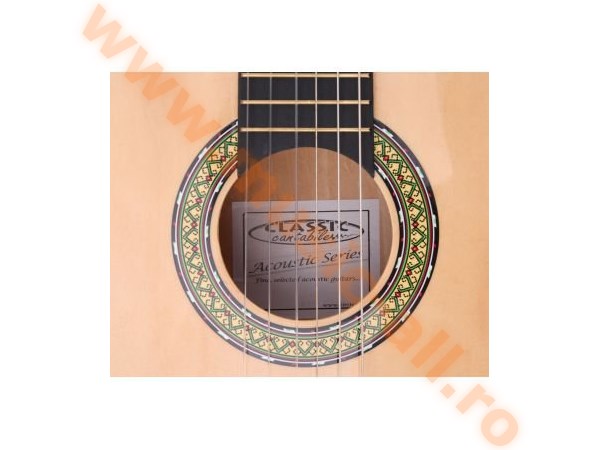 Classic Cantabile Acoustic Series AS-851-L Left-Handed Classical Guitar 1/2