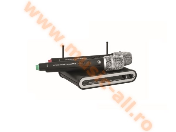 Omnitronic UHF-202 Wirel. mic system