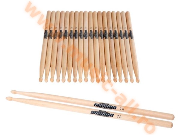 XDrum 5A wood tip drum sticks, 10 pairs