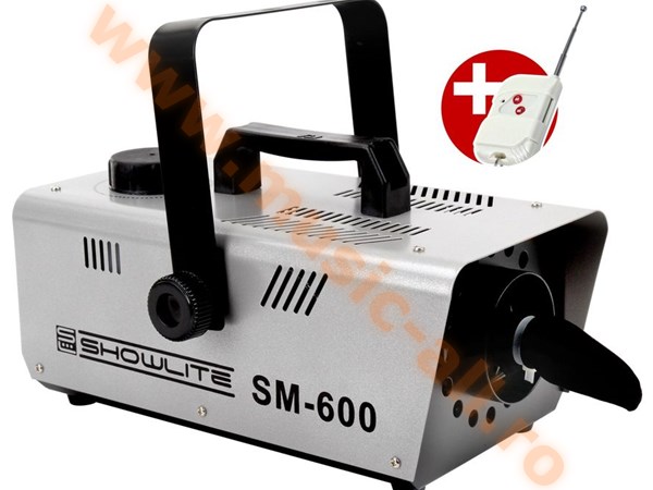 Showlite SM-600 Snow Machine 600W incl. remote control