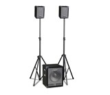 CUBE202  SYSTEM 2.1  280W + MIXER 4 CANALE