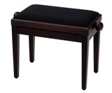 Classic Cantabile Piano Bench Rosewood Mat