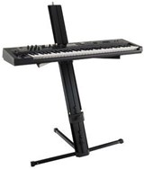 Classic Cantabile KS-100 Double Keyboard Stand, Black