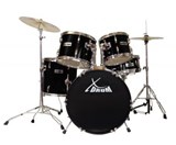 Semi XDrum 20" Studio Drum Set Black