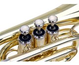 Classic Cantabile Brass TT-400 Bb Pocket Trumpet Brass