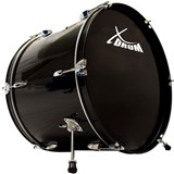 XDrum Semi 20" Standard Drumset Black Set