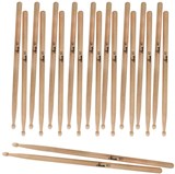 10 pairs of XDrum 8D Wood Hickory Drumsticks