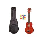 Set ukulele sopran Harley Benton UK-11NT Rosewood 52cm pene