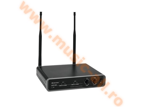 OMNITRONIC UHF-102 Wireless Mic System 823.5/863.1MHz