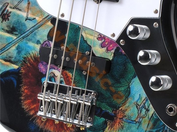 Rocktile Pro JB-30BGF E-Bass Graffiti