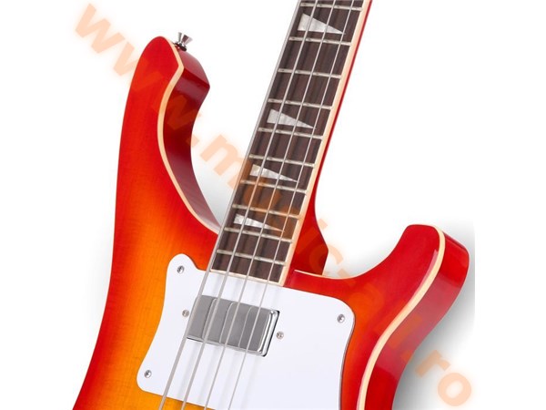 Rocktile Redneck Electronic Bass Red Sunburst