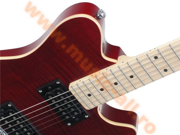 Rocktile Pro MM150-TR Electric Guitar Transparent Red