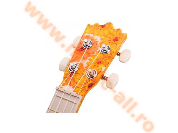 Classic Cantabile Beach Buddy Beachflower Soprano-Ukulele