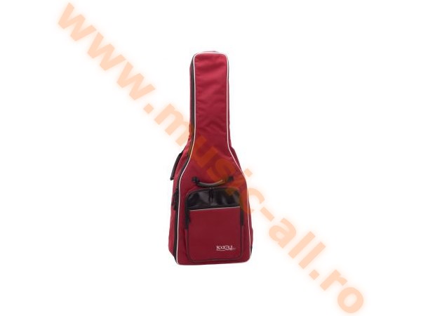 Rocktile 1/2 Classical Guitar Gig Bag Padded + Backpack Straps Wine Red