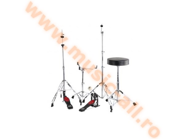 XDrum Semi 22" Standard DrumSet Red