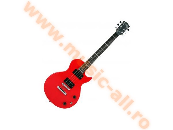 Rocktile Banger's Pack Single Cut E-Gitarren Set, 7-teilig Red