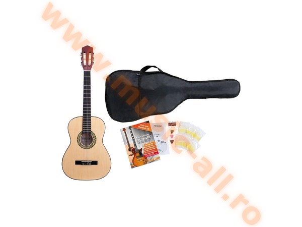 Classic Cantabile Acoustic Series AS-851-L Classical Guitar 7/8 Set