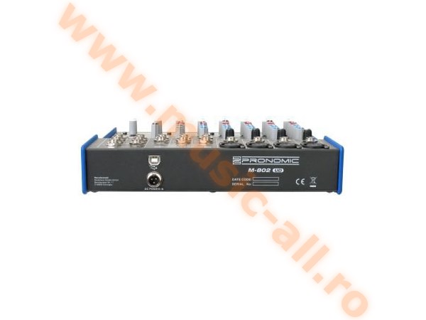 Pronomic M-802UD USB Mixer