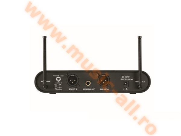 Omnitronic UHF-202 Wirel. mic system