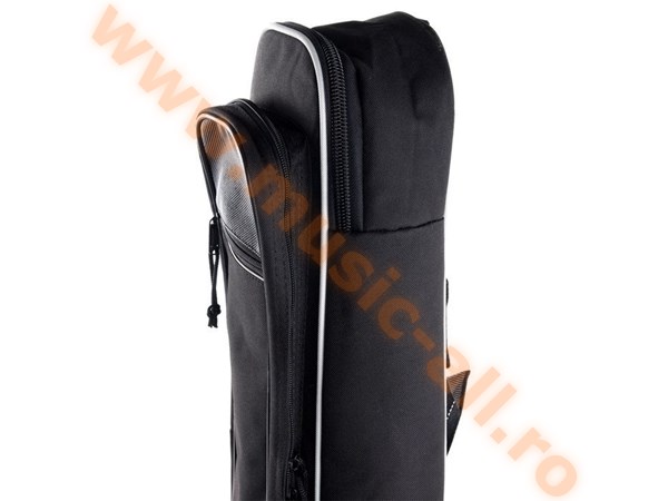 Rocktile Classical Guitar Gig Bag Deluxe Padded + Backpack Straps Black