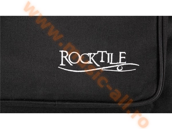 Rocktile Classical Guitar Gig Bag Deluxe Padded + Backpack Straps Black