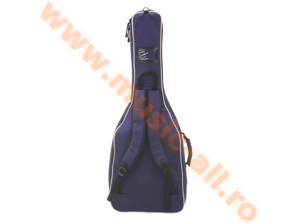Rocktile Classical Guitar Gig Bag Padded + Backpack Straps Blue