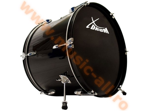 XDrum Semi 20" Standard Drumset Black Set