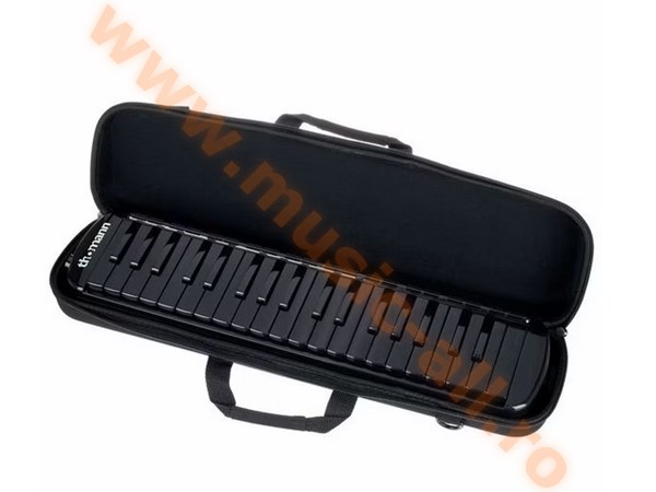 Orga Melodica Prin Suflare Thomann 37 Pro, Neagra, 37 Clape