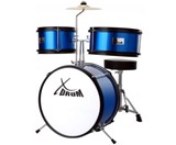 XDrum Junior KIDS Drum Set incl. DVD Blue