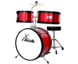 XDrum Junior KID'S Drum Kit incl. DVD red